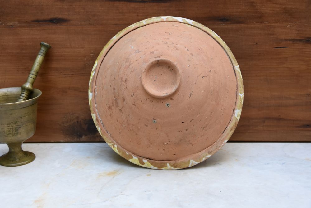 19th CENTURY CANAKKALE CERAMIC PLATE - Image 3