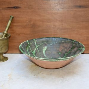 19th CENTURY CANAKKALE CERAMIC PLATE