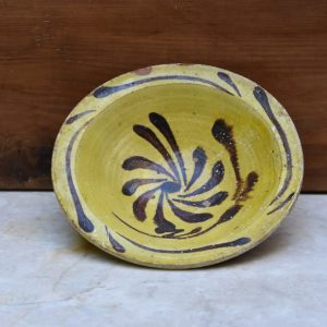 RARE COLOUR LATE 19th CENTURY CANAKKALE CERAMIC PLATE