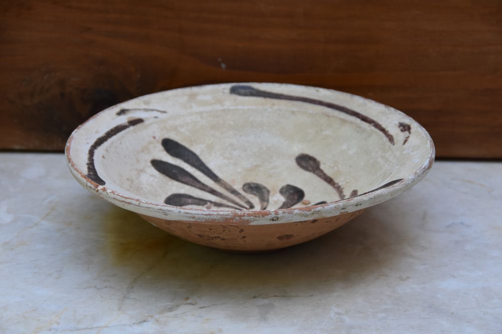 19th CENTURY CANAKKALE CERAMIC PLATE - Image 3