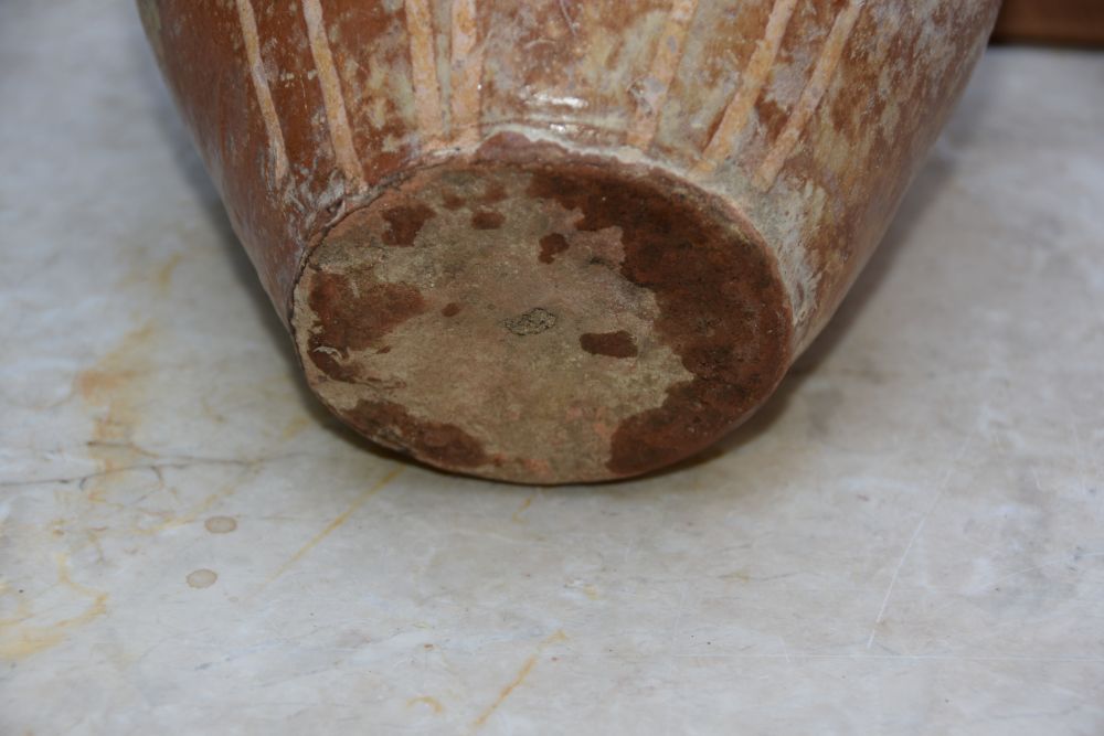 LOVELY TWO HANDELED CERAMIC CANAKKALE URN - Image 6