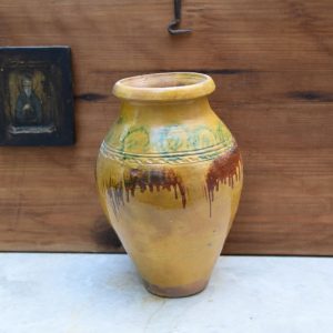 GLAZED CERAMIC VASE EMBONA RHODES