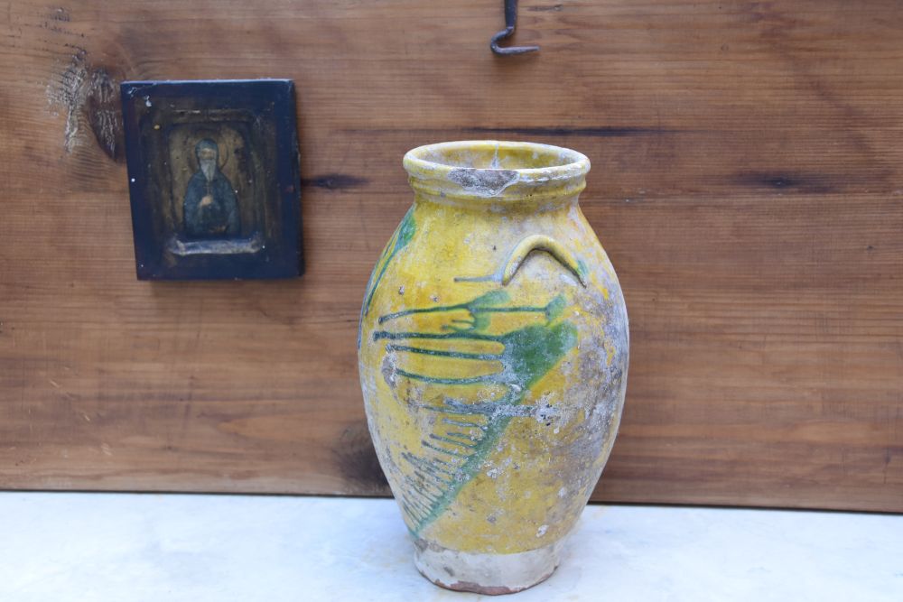 ANTIQUE CERAMIC VASE RHODES - Image 4