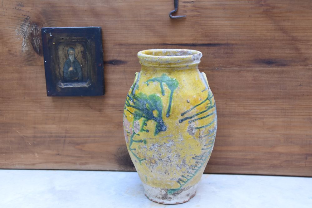 ANTIQUE CERAMIC VASE RHODES - Image 3