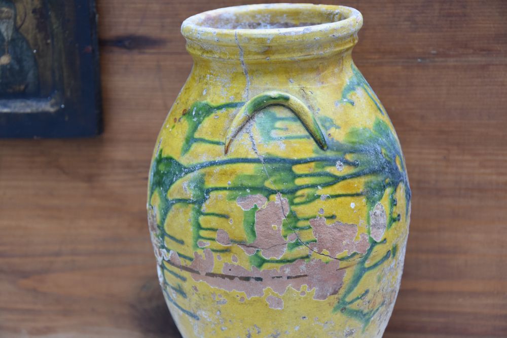 ANTIQUE CERAMIC VASE RHODES - Image 2