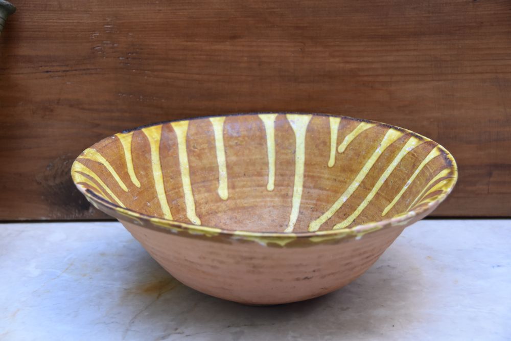 19th CENTURY CANAKKALE CERAMIC PLATE - Image 3