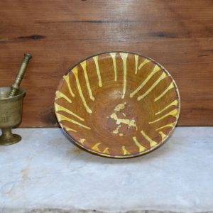 19th CENTURY CANAKKALE CERAMIC PLATE