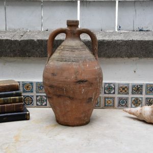 TERRACOTTA WINE OIL BOTTLE